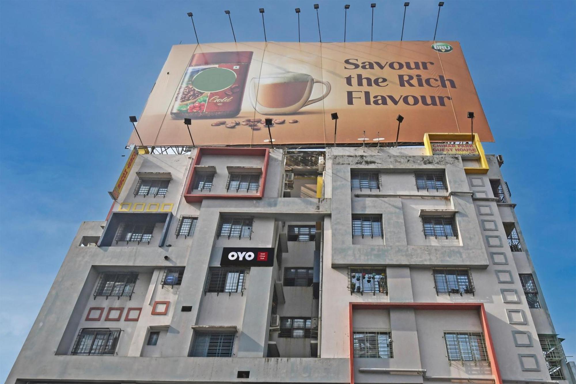 Oyo Hotel Chinar Park Calcutta Exteriör bild
